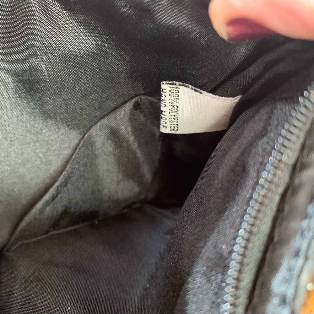 Mod Beaded Circle Patterned Wallet - image 5